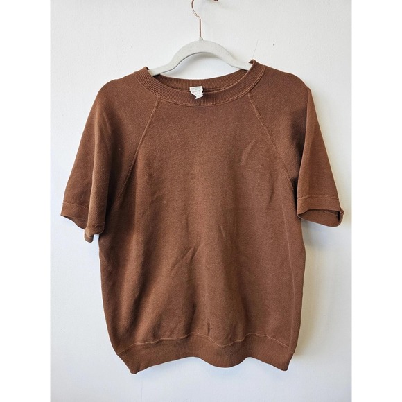 M & C Sportswear Other - Vintage Sportswear By Cresslan & Cotton Sweater XL Short Sleeve Pullover 60s 70s